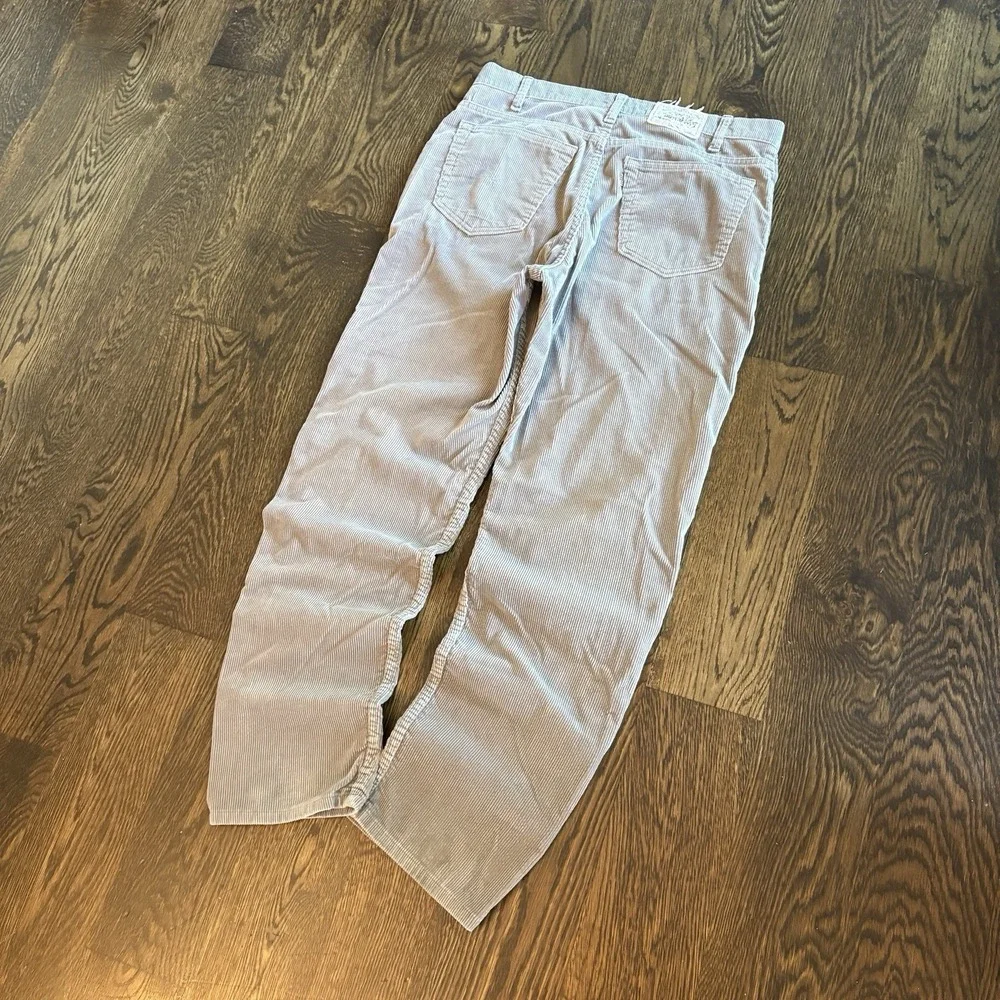 Vtg 90s Levis 540 Orange Tab Corduroy Pants Mens 36x32 Relaxed Fit Beige USA